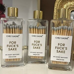 COPY -(RESERVED For Brenda) NEW Funny  Matches Trio